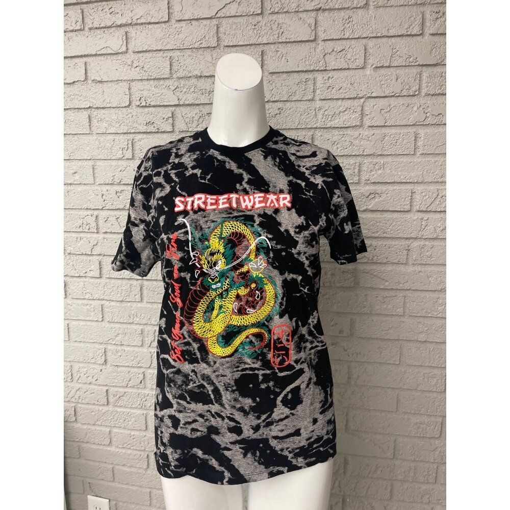 Original Gravity Crew Neck Short Sleeve Tie Dye Graphic T-Shirt Size S